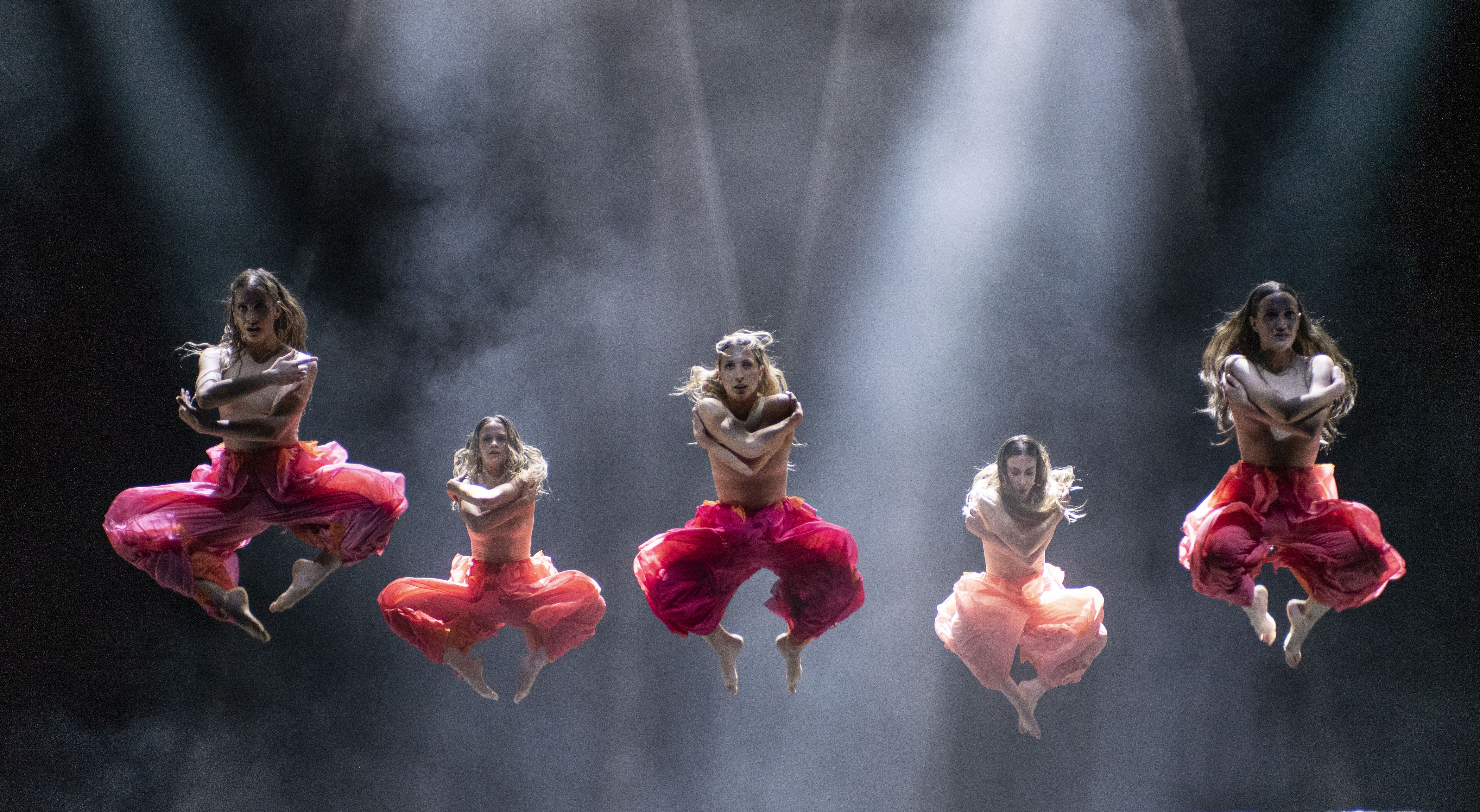 Bolero — five on trampolines still